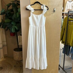 X Supply Calypso Midi Dress Off White Small